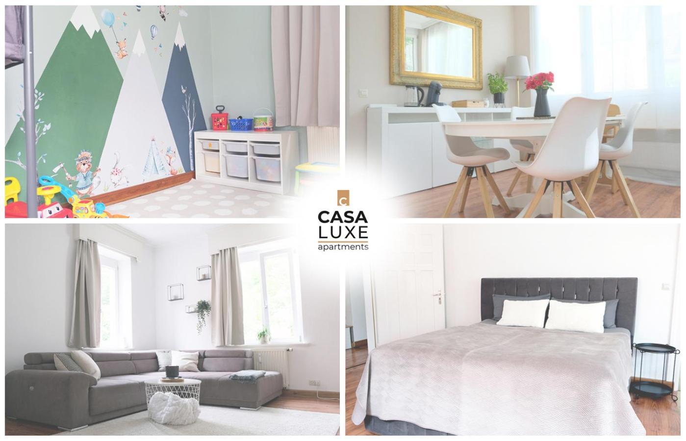 Casa Luxe - 110Qm - Stadtmitte - Familienfreundlich - Parkplatz - 5Km Zum Legoland Günzburg Exteriör bild